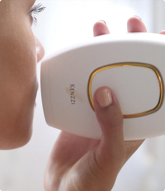 Obtenez une peau douce et lisse toute l’année avec l’appareil laser domestique KENZZI.